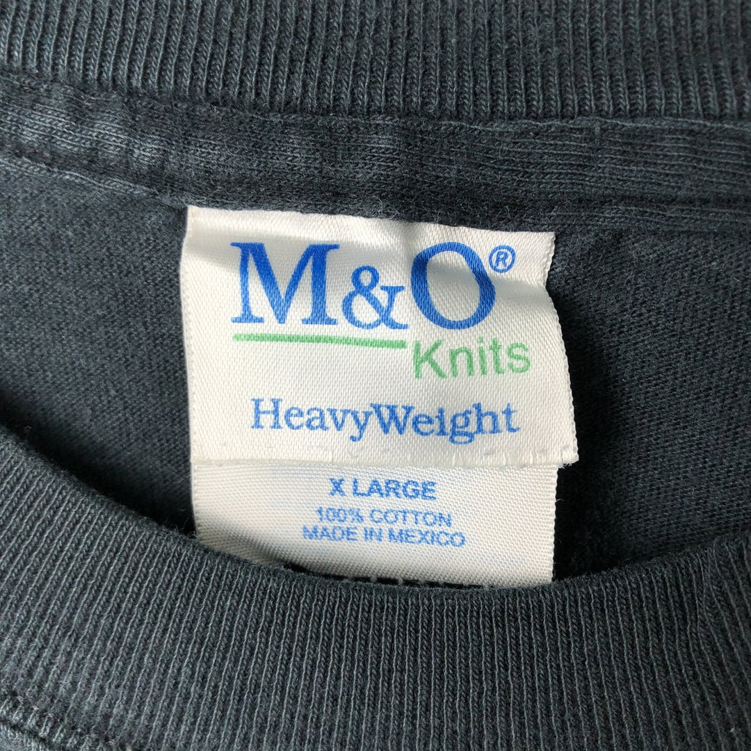 2000'S M and O NICKELBACK Band T-shirt, Men's XL equivalent. cotton black type Vintage Second Hand