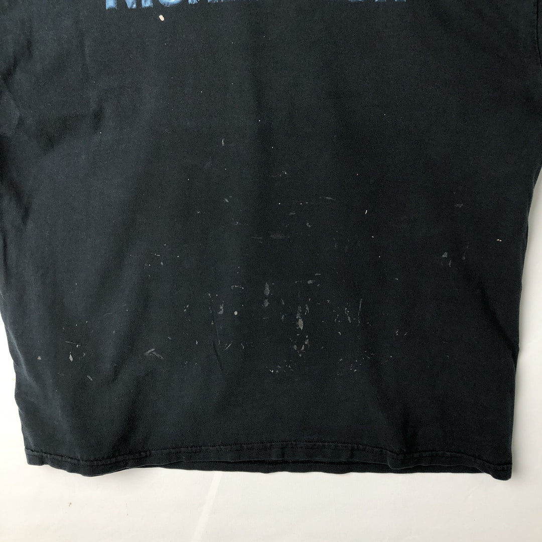 2000'S M and O NICKELBACK Band T-shirt, Men's XL equivalent. cotton black type Vintage Second Hand