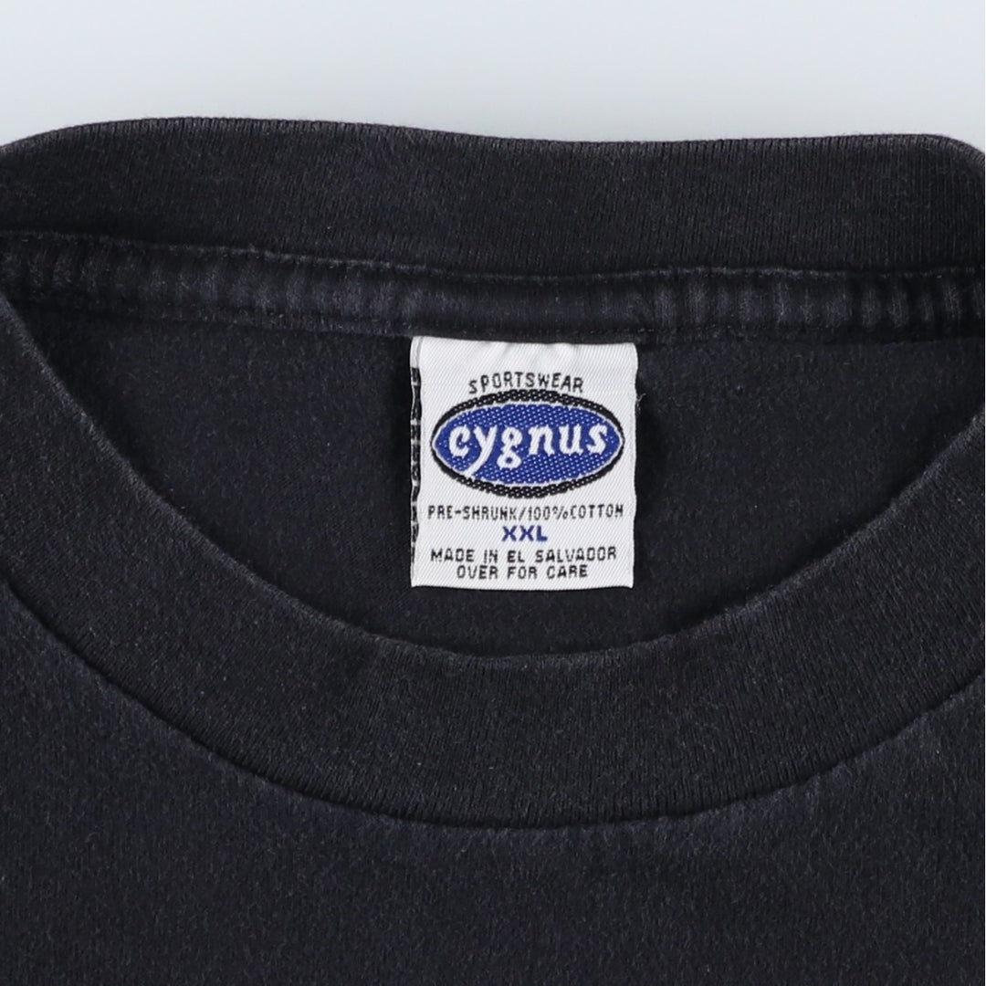 Cygnus DWIGHT YOAKAM Band T-shirt, Men's XXL equivalent. cotton black type Vintage Second Hand