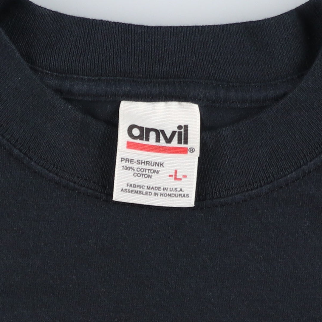 2000'S Anvil Tracy Byrd Band T-shirt, Made in USA, Men's Size L (approx.) cotton black type Vintage Second Hand