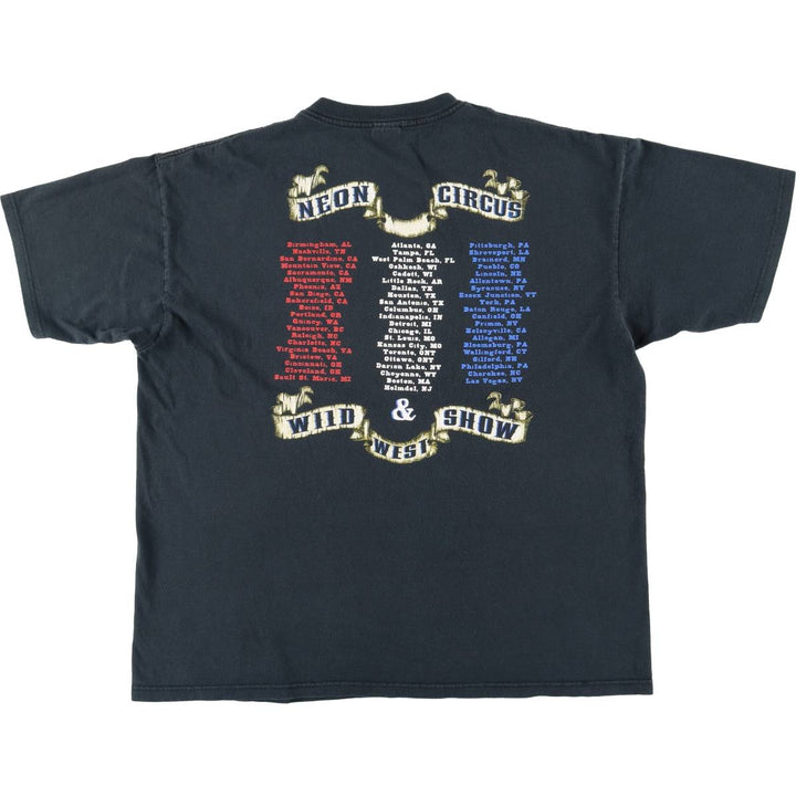 2000'S Anvil BROOKS and DUNN Band T-shirt, Men's XXL equivalent. cotton black type Vintage Second Hand