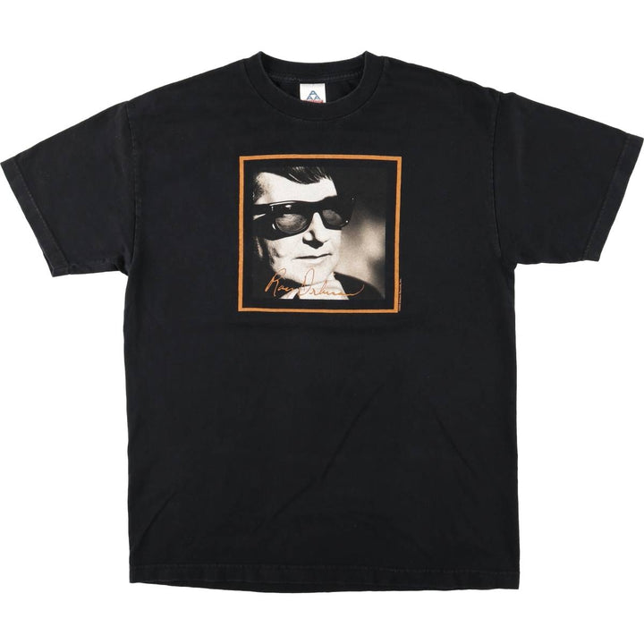 2000'S ALSTYLE ROY ORBISON Band T-shirt, Men's Size L (approx.) cotton black type Vintage Second Hand