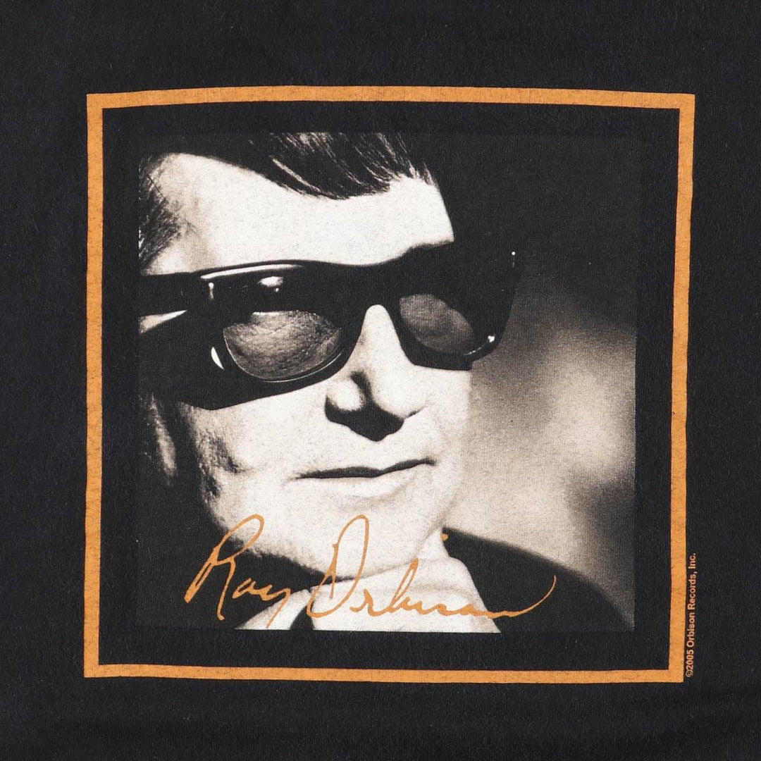 2000'S ALSTYLE ROY ORBISON Band T-shirt, Men's Size L (approx.) cotton black type Vintage Second Hand