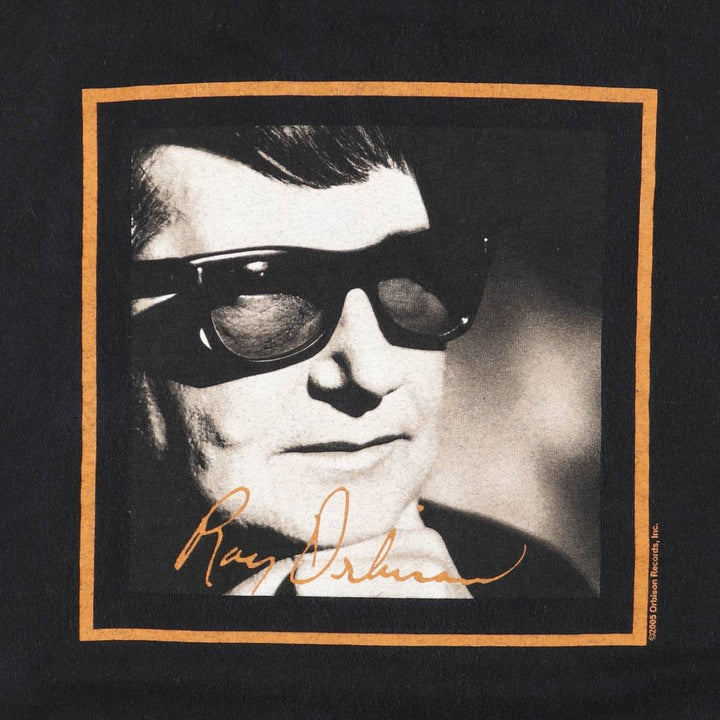 2000'S ALSTYLE ROY ORBISON Band T-shirt, Men's Size L (approx.) cotton black type Vintage Second Hand