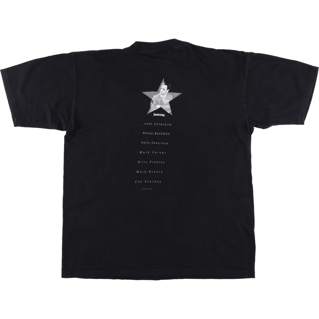 90s-00'S RINGO STARR Band T-shirt, Men's Size L (approx.), Vintage cotton black type Vintage Second Hand