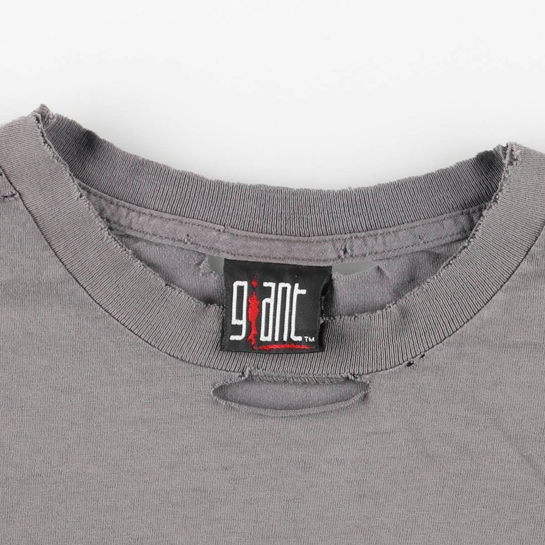 KID ROCK Band T-shirt (Men's size L) unclear gray type Vintage Second Hand