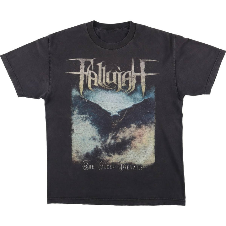 Fallujah Band T-shirt (Men's size M) unclear black type Vintage Second Hand