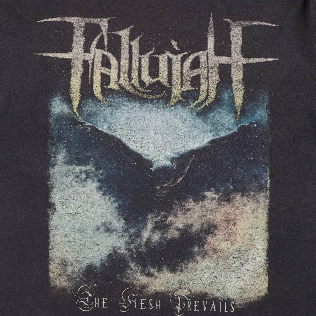 Fallujah Band T-shirt (Men's size M) unclear black type Vintage Second Hand