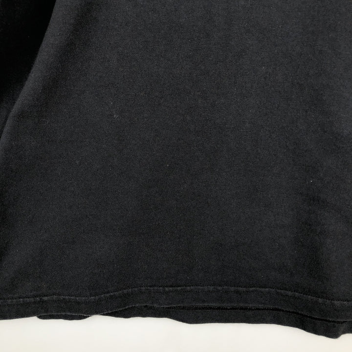 GIANT AEROSMITH Aerosmith Band T-shirt, Made in USA, Men's XL equivalent. cotton black type Vintage Second Hand
