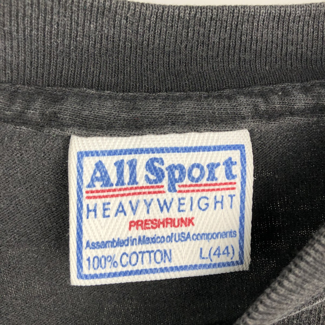 ALL SPORT System of a Down Band T-shirt (Men's size L) cotton black type Vintage Second Hand