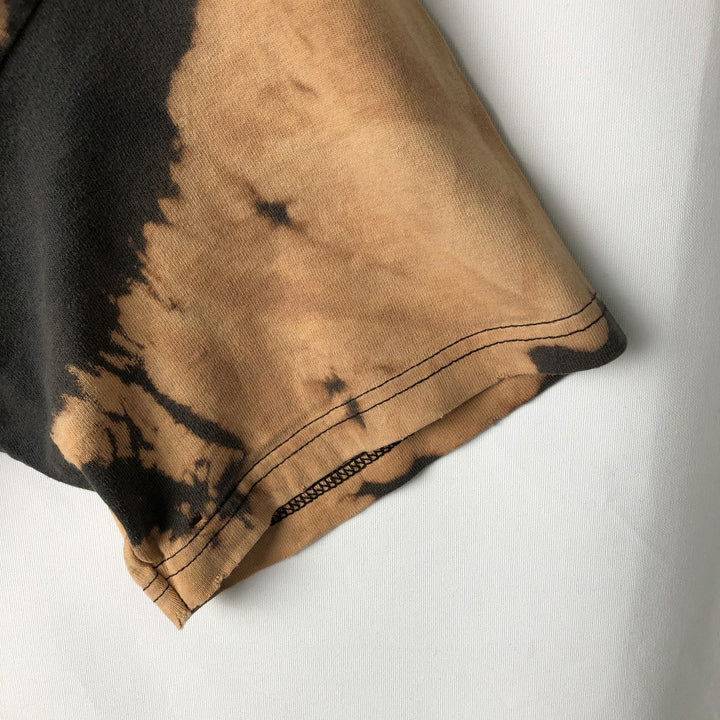 90'S Anvil TOOL Tie-Dye Pattern Band T-Shirt, Men's Size L (Equivalent), Vintage unclear brown type Vintage Second Hand