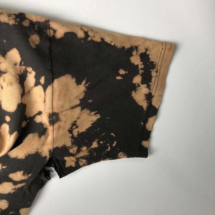 90'S Anvil TOOL Tie-Dye Pattern Band T-Shirt, Men's Size L (Equivalent), Vintage unclear brown type Vintage Second Hand