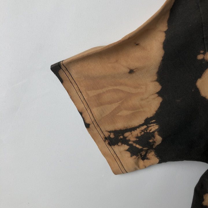 90'S Anvil TOOL Tie-Dye Pattern Band T-Shirt, Men's Size L (Equivalent), Vintage unclear brown type Vintage Second Hand