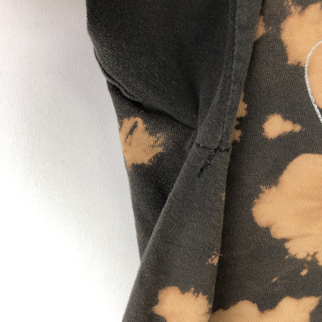 90'S Anvil TOOL Tie-Dye Pattern Band T-Shirt, Men's Size L (Equivalent), Vintage unclear brown type Vintage Second Hand