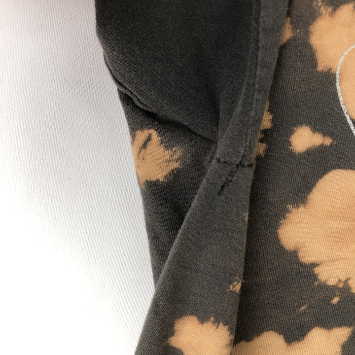 90'S Anvil TOOL Tie-Dye Pattern Band T-Shirt, Men's Size L (Equivalent), Vintage unclear brown type Vintage Second Hand
