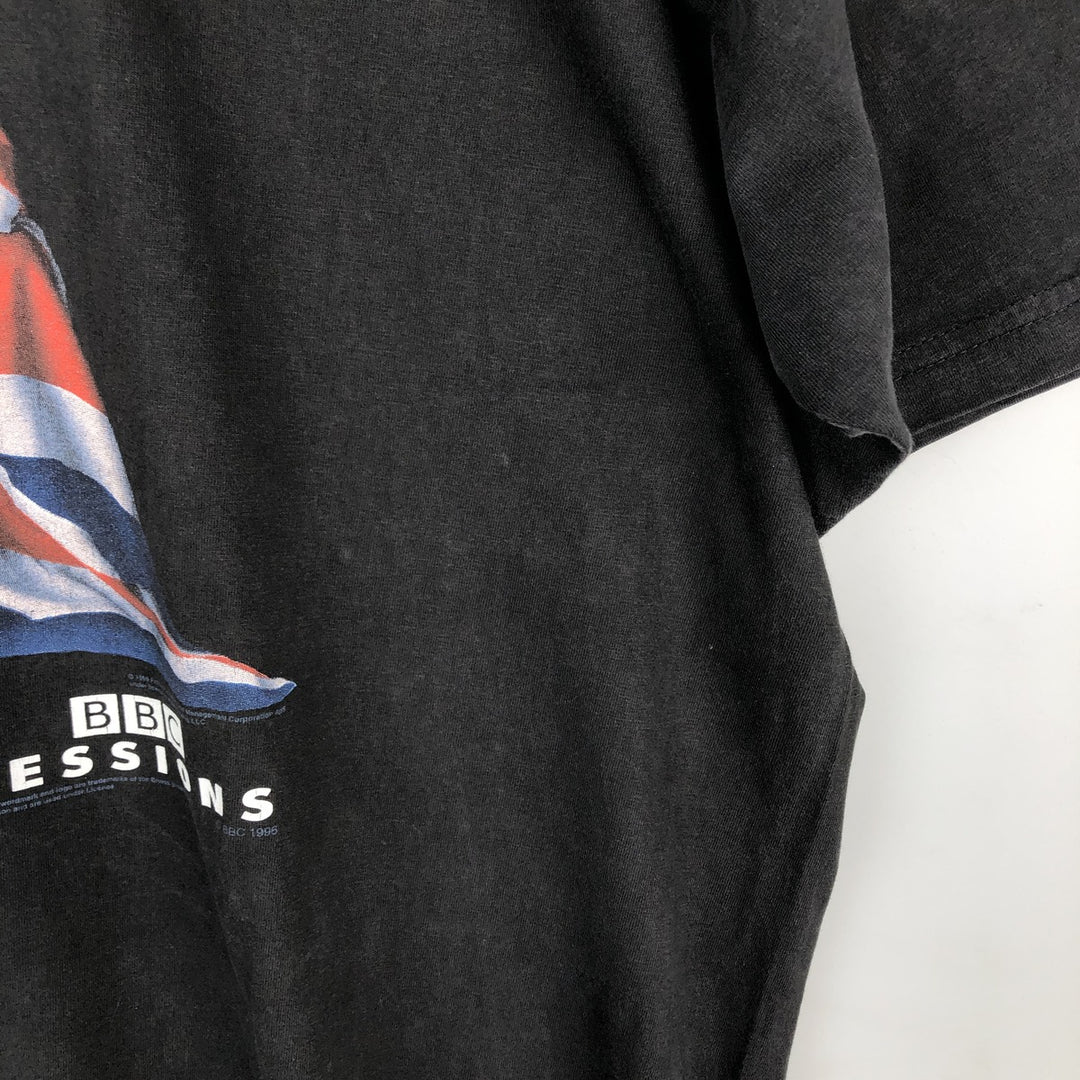 90'S BLUE THUNDER THE WHO Band T-shirt, Men's XL equivalent, Vintage cotton black type Vintage Second Hand
