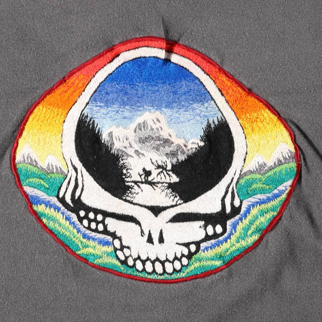90'S Grateful Dead Band T-Shirt, Men's XL (approx.), Vintage unclear gray type Vintage Second Hand