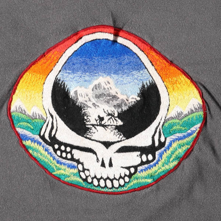 90'S Grateful Dead Band T-Shirt, Men's XL (approx.), Vintage unclear gray type Vintage Second Hand
