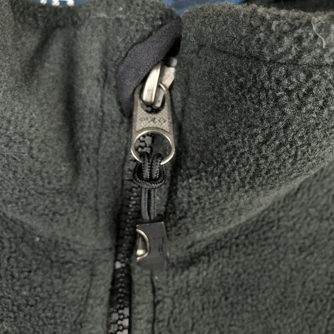 Ralph Lauren POLO by Ralph Lauren fleece jacket, men's size L polyester black type Vintage Second Hand