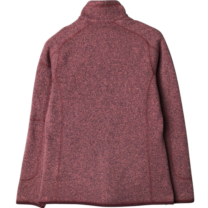 Patagonia Better Sweater Jacket 25542FA18 Fleece Jacket, Women's Size Medium polyester pink type Vintage Second Hand