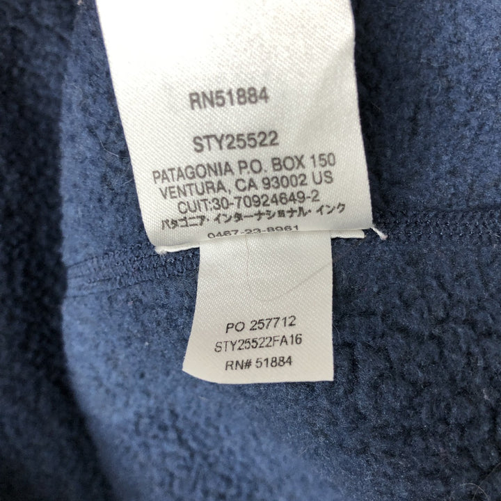 Patagonia Better Sweater 1 polyester navy blue type Vintage Second Hand