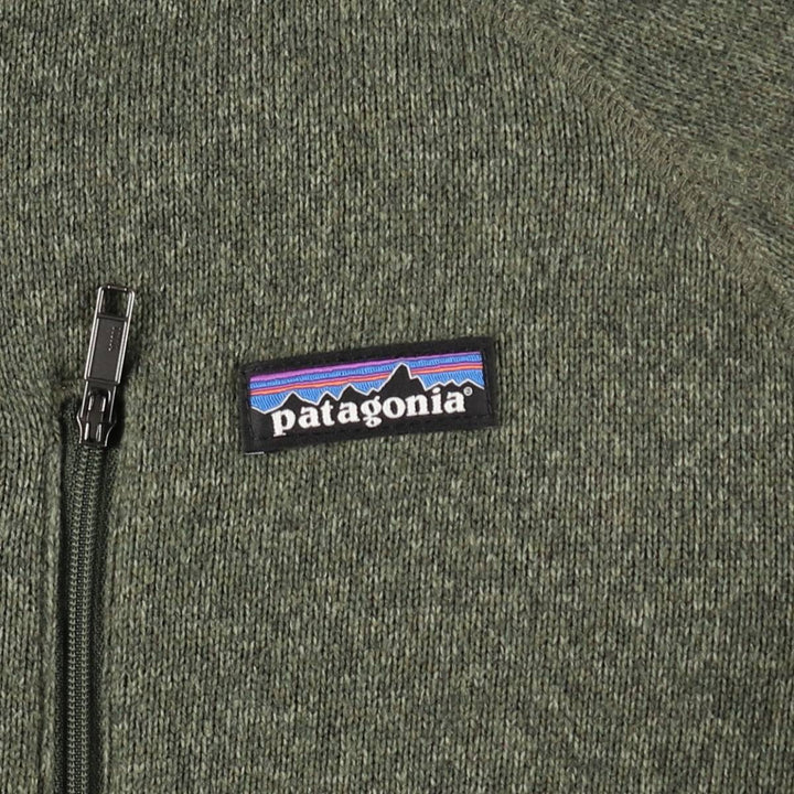 Patagonia Better Sweater Jacket 25527FA17 Fleece Jacket, Men's Size L polyester Khaki type Vintage Second Hand