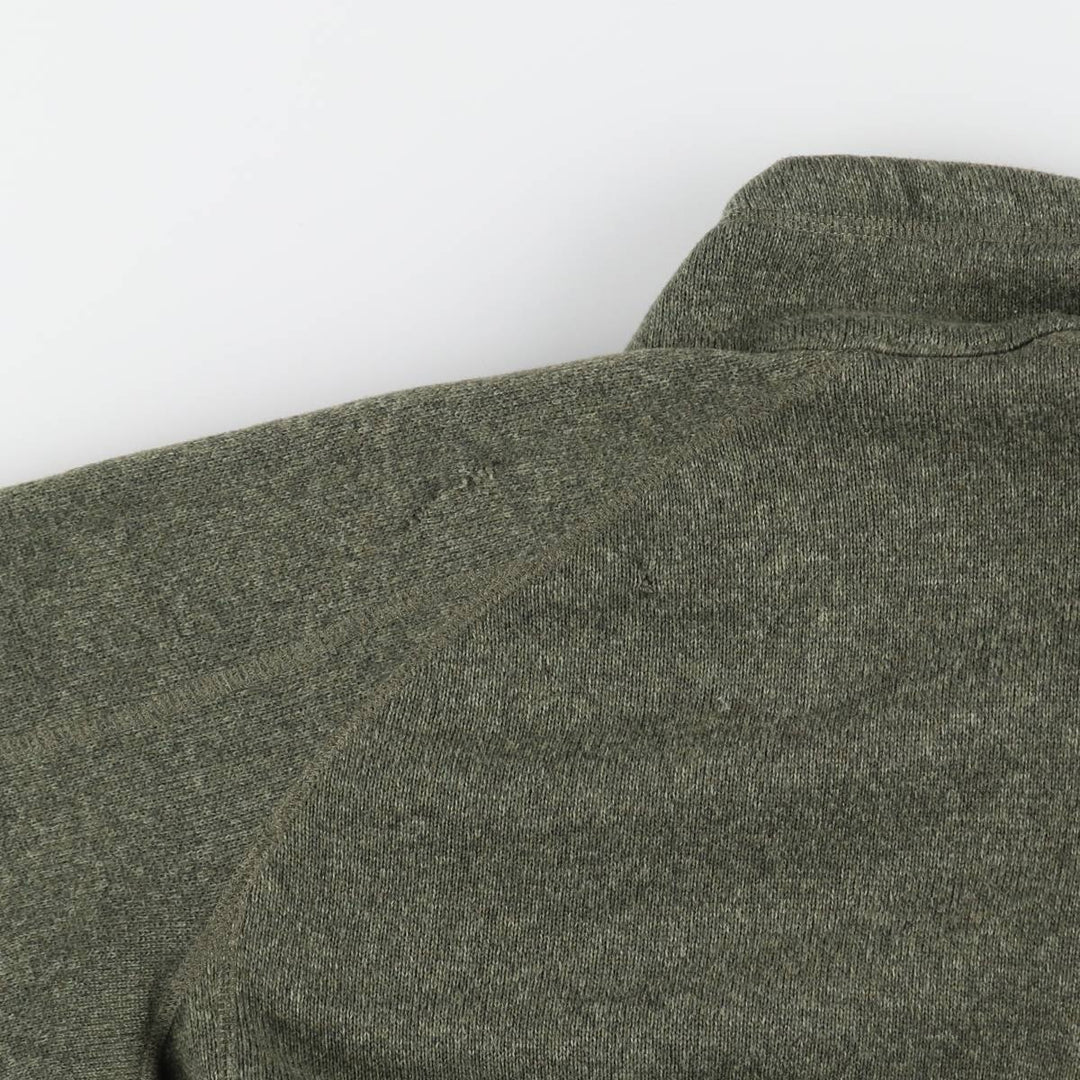 Patagonia Better Sweater Jacket 25527FA17 Fleece Jacket, Men's Size L polyester Khaki type Vintage Second Hand