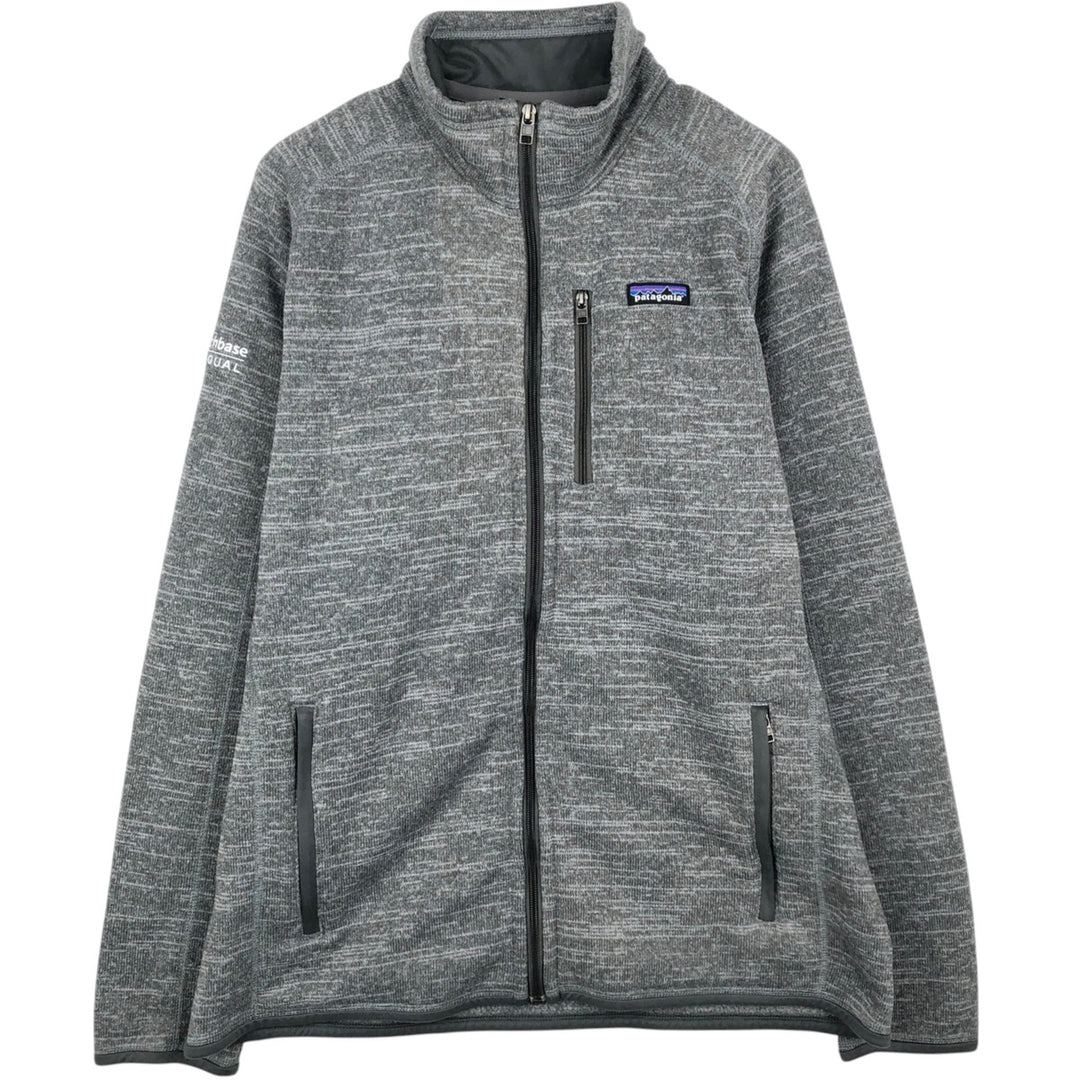 Patagonia Better Sweater Jacket 25528FA19 Fleece Jacket Men's XL equivalent polyester gray type Vintage Second Hand