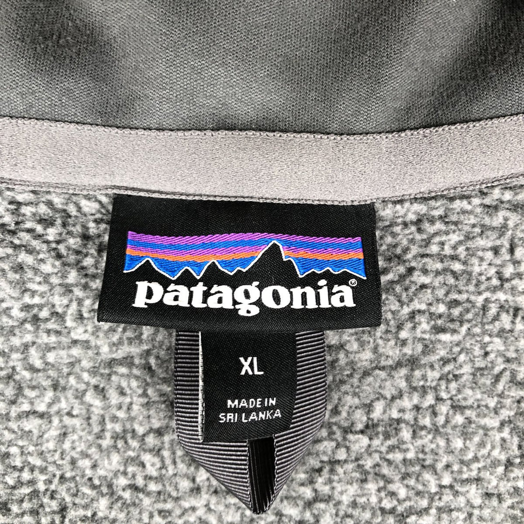 Patagonia Better Sweater Jacket 25528FA19 Fleece Jacket Men's XL equivalent polyester gray type Vintage Second Hand