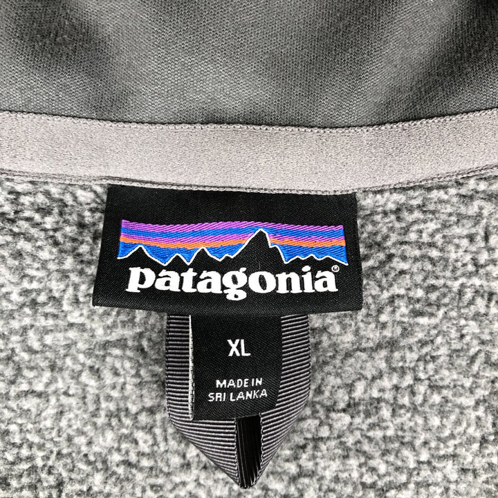 Patagonia Better Sweater Jacket 25528FA19 Fleece Jacket Men's XL equivalent polyester gray type Vintage Second Hand