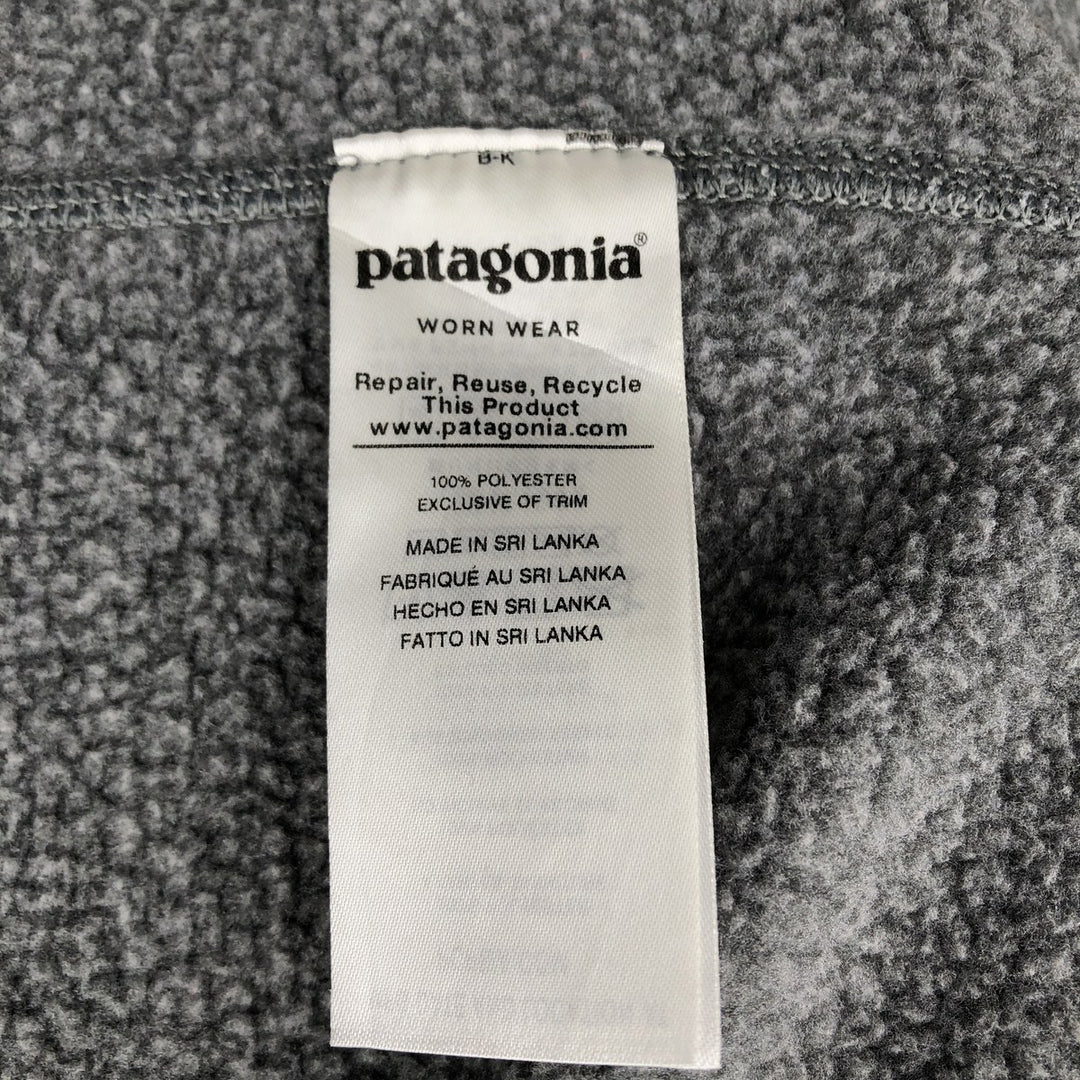 Patagonia Better Sweater Jacket 25528FA19 Fleece Jacket Men's XL equivalent polyester gray type Vintage Second Hand
