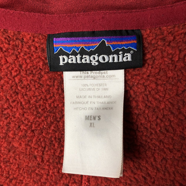 Patagonia Better Sweater 1 polyester red type Vintage Second Hand