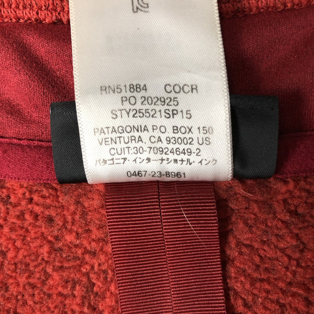 Patagonia Better Sweater 1 polyester red type Vintage Second Hand