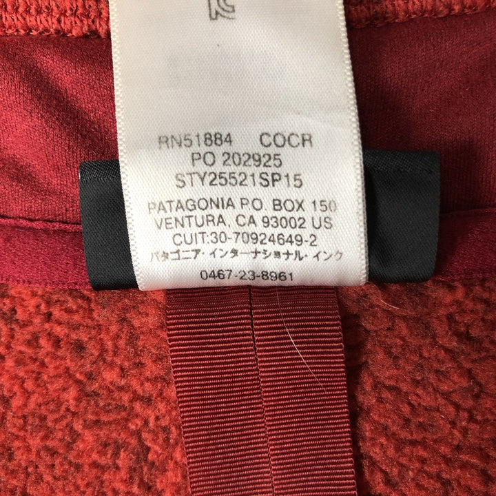 Patagonia Better Sweater 1 polyester red type Vintage Second Hand