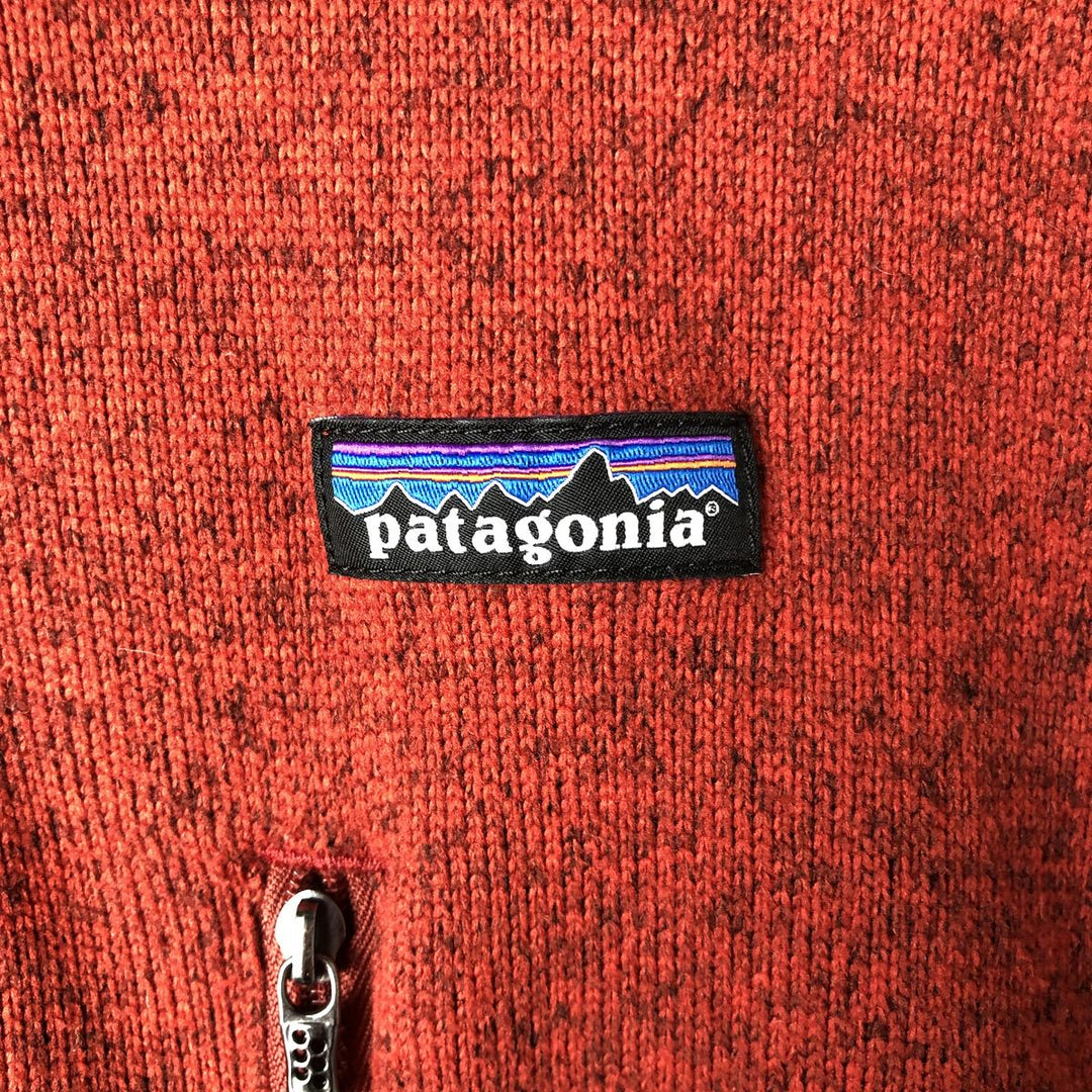 Patagonia Better Sweater 1 polyester red type Vintage Second Hand