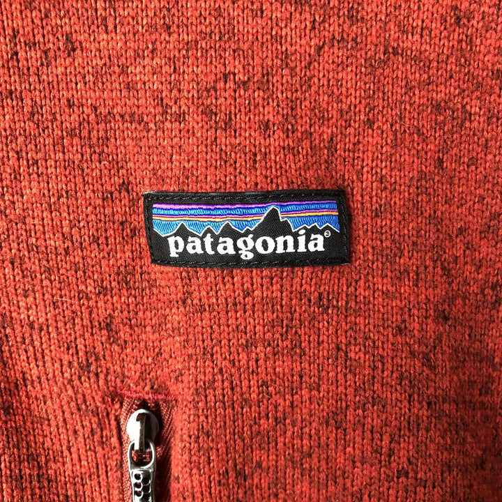 Patagonia Better Sweater 1 polyester red type Vintage Second Hand