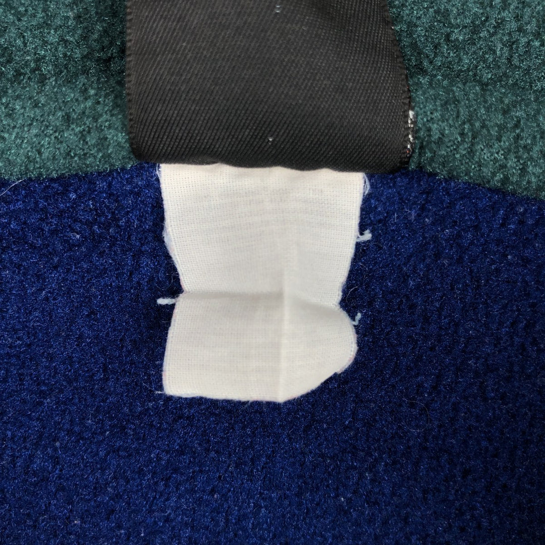 90s-00'S Patagonia Capilene fleece pullover, made in USA, men's size XL equivalent. unclear Navy blue Vintage Second Hand