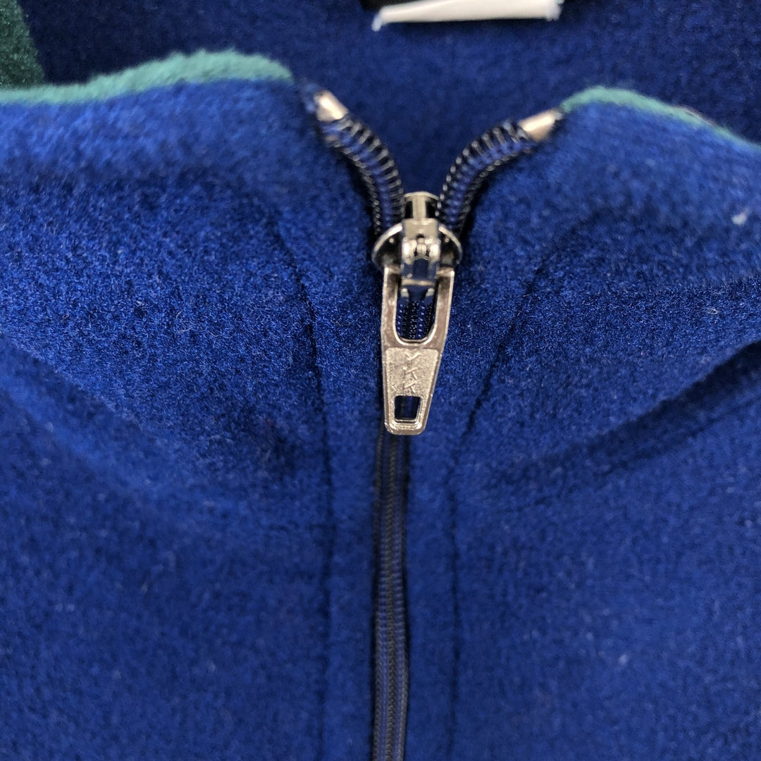 90s-00'S Patagonia Capilene fleece pullover, made in USA, men's size XL equivalent. unclear Navy blue Vintage Second Hand