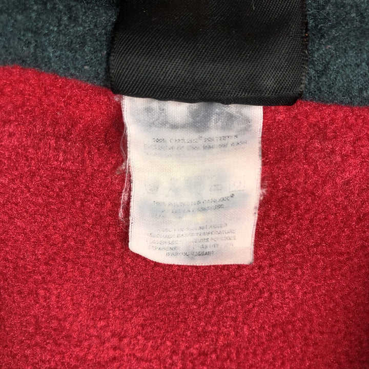 90s-00'S Patagonia Capilene Half-Zip Fleece Pullover, Made in USA, Men's Size L (approx.) unclear red type Vintage Second Hand