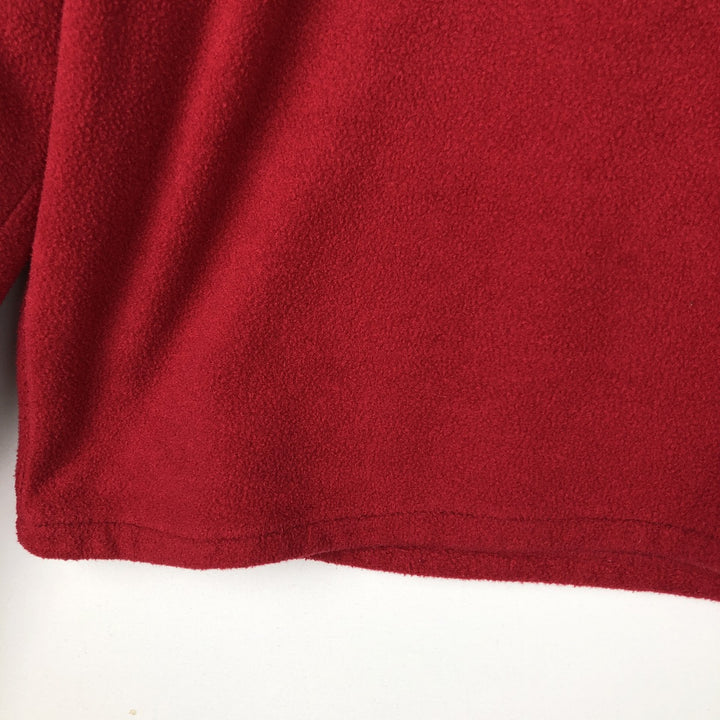 90s-00'S Patagonia Capilene Half-Zip Fleece Pullover, Made in USA, Men's Size L (approx.) unclear red type Vintage Second Hand