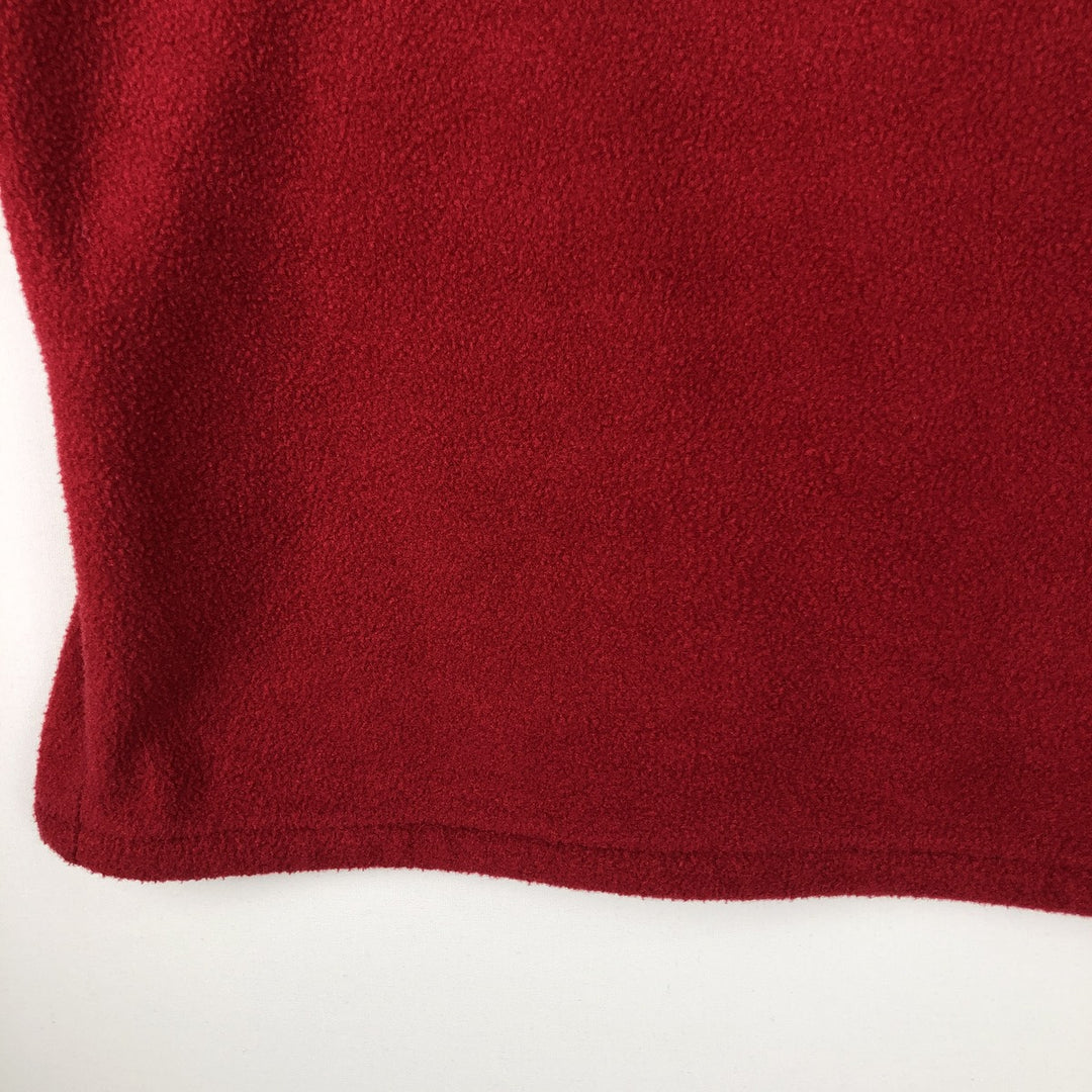 90s-00'S Patagonia Capilene Half-Zip Fleece Pullover, Made in USA, Men's Size L (approx.) unclear red type Vintage Second Hand