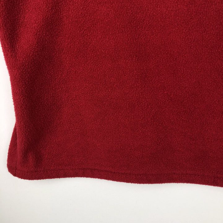 90s-00'S Patagonia Capilene Half-Zip Fleece Pullover, Made in USA, Men's Size L (approx.) unclear red type Vintage Second Hand