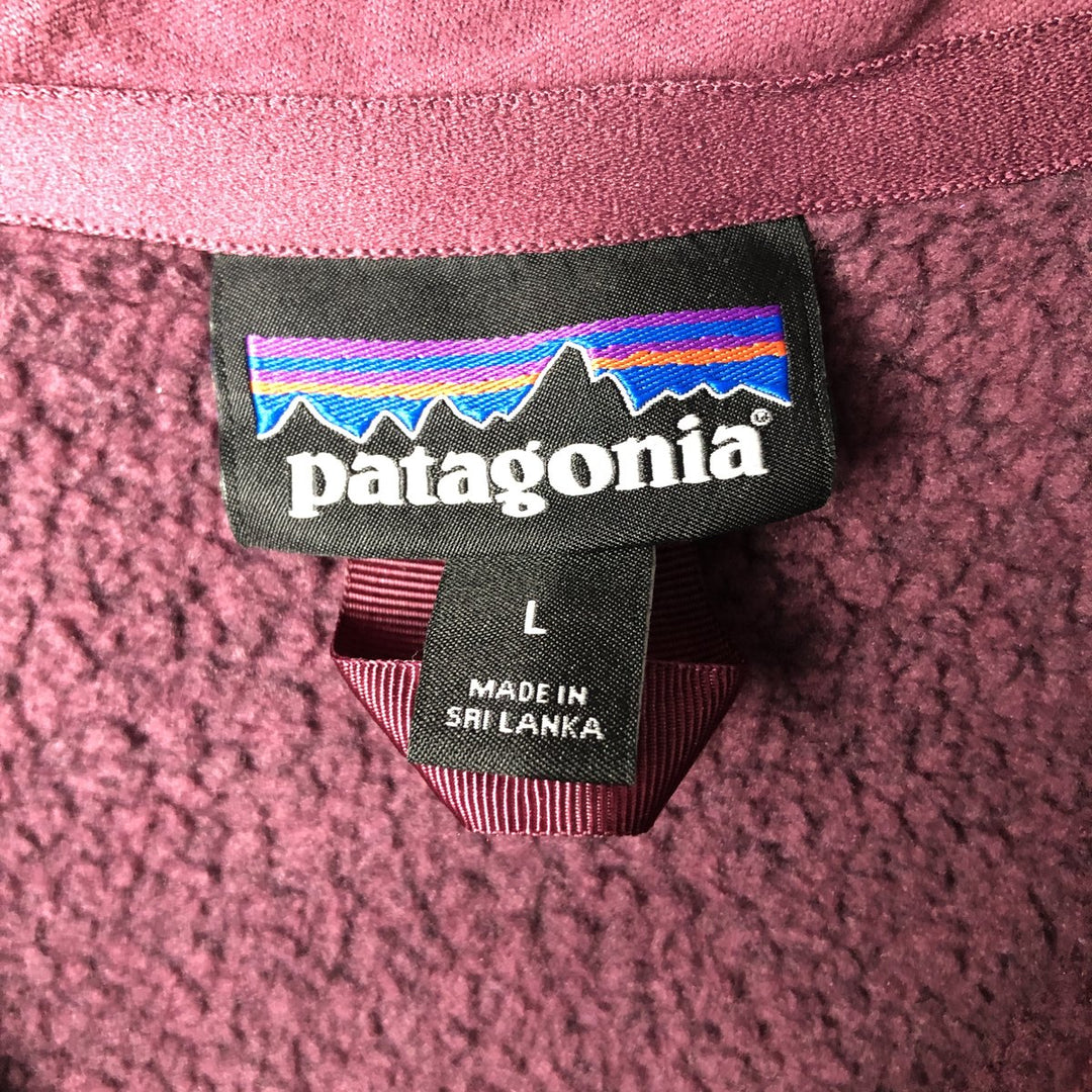 Patagonia 25618FA19 Better Sweater 1 recycled polyester Purple type red-purple Vintage Second Hand