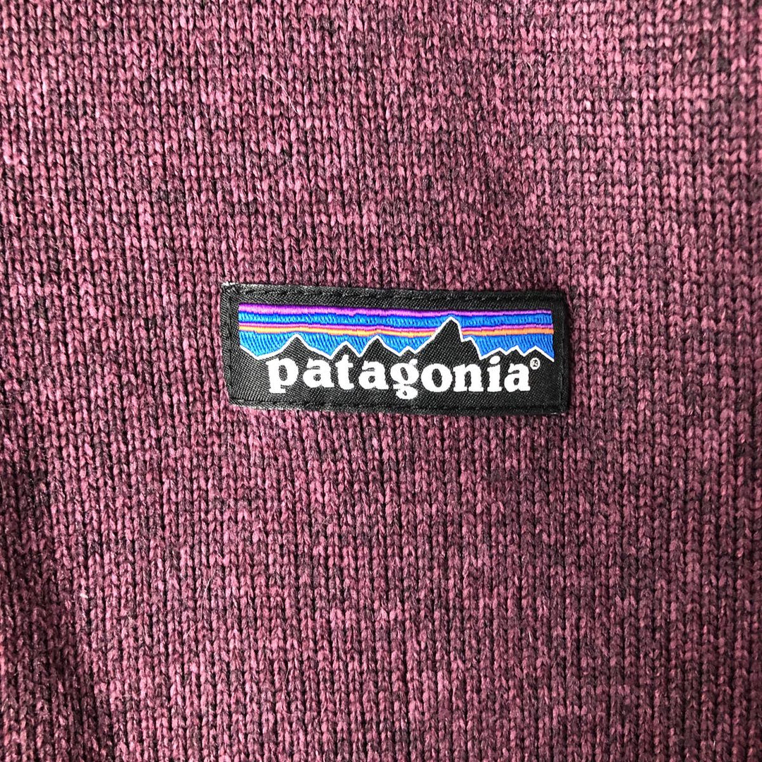 Patagonia 25618FA19 Better Sweater 1 recycled polyester Purple type red-purple Vintage Second Hand