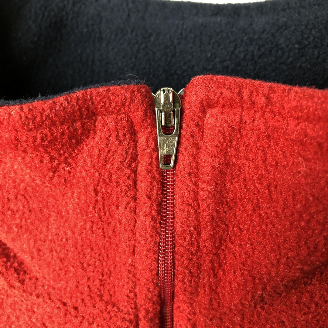 Patagonia CAPILENE Half-Zip Fleece Pullover, Made in USA, Men's XL (approx.) polyester red type Vintage Second Hand