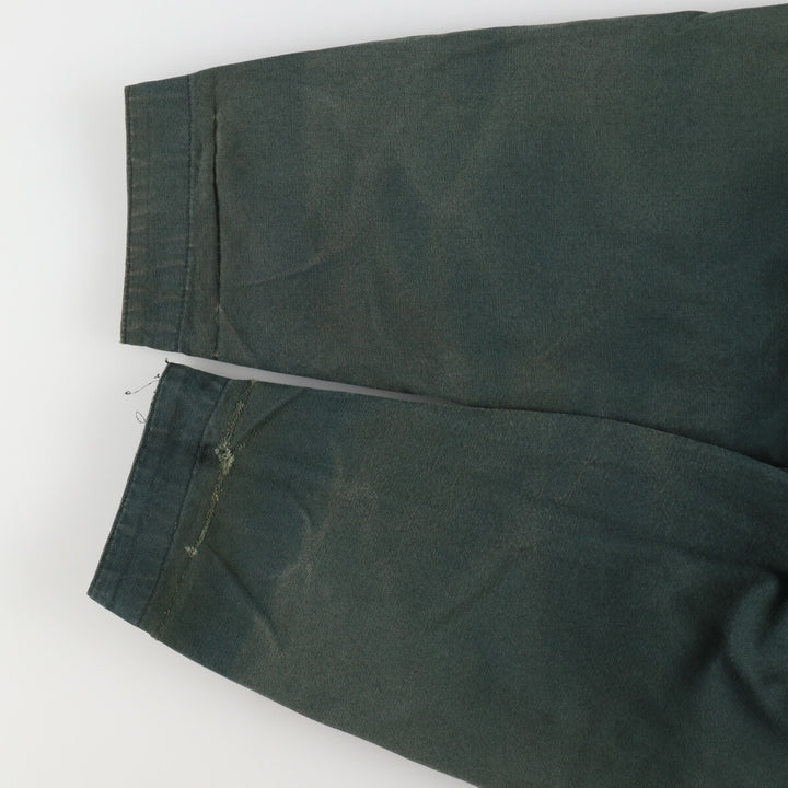 80'S LLBean Hunting Jacket Made in USA Women's XL Vintage cotton green type Vintage Second Hand