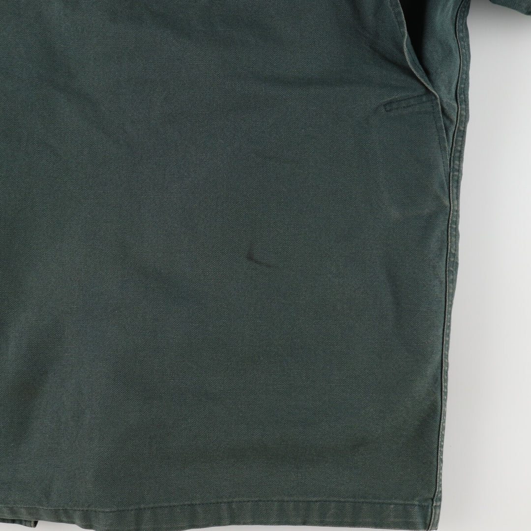 80'S LLBean Hunting Jacket Made in USA Women's XL Vintage cotton green type Vintage Second Hand