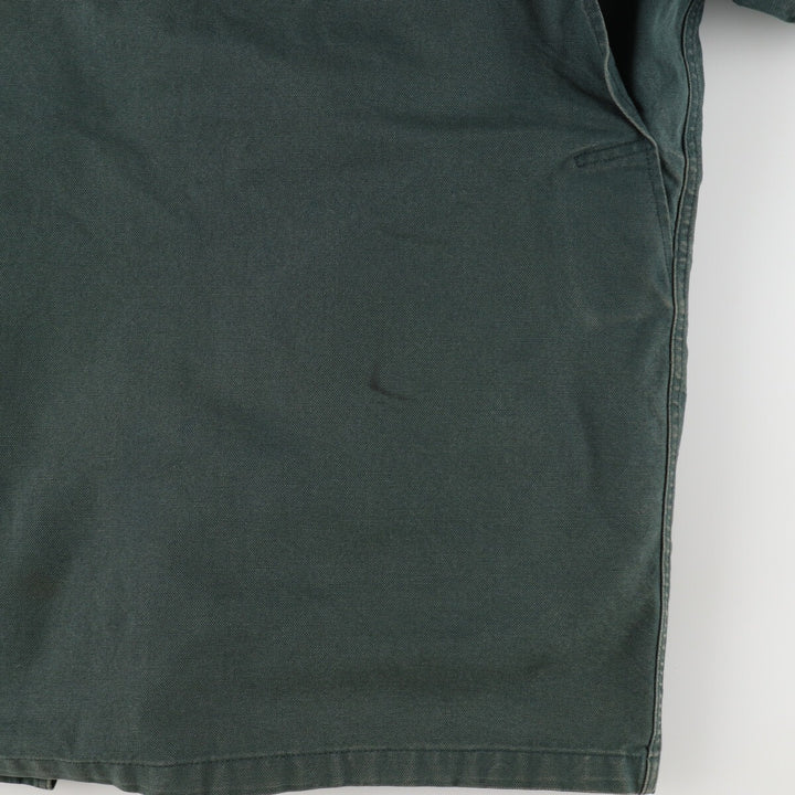 80'S LLBean Hunting Jacket Made in USA Women's XL Vintage cotton green type Vintage Second Hand