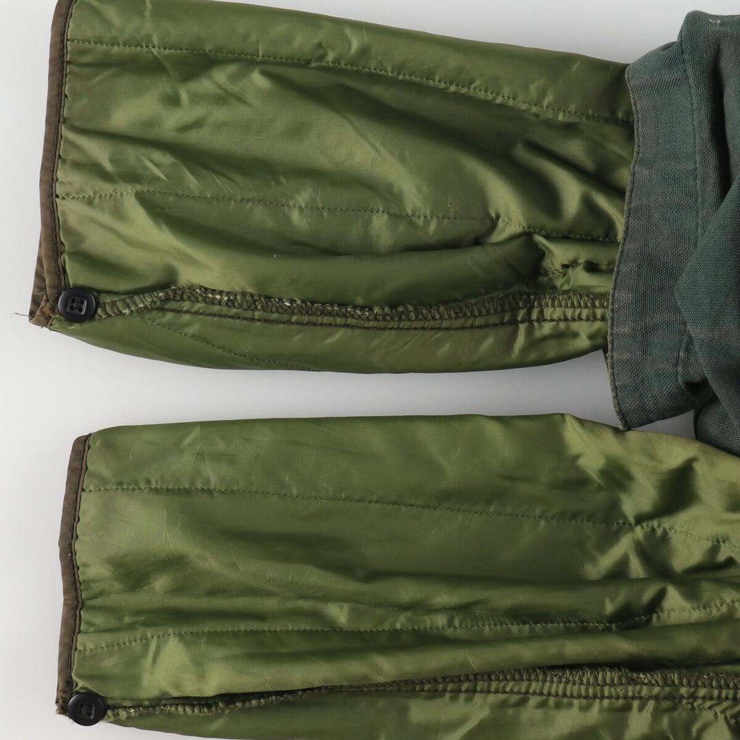 80'S LLBean Hunting Jacket Made in USA Women's XL Vintage cotton green type Vintage Second Hand