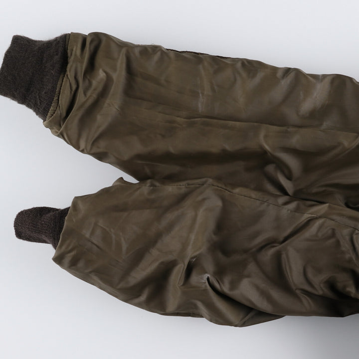 90'S Startown G-1 Type Leather Flight Jacket Men's Size L Vintage unknown brown type Vintage Second Hand